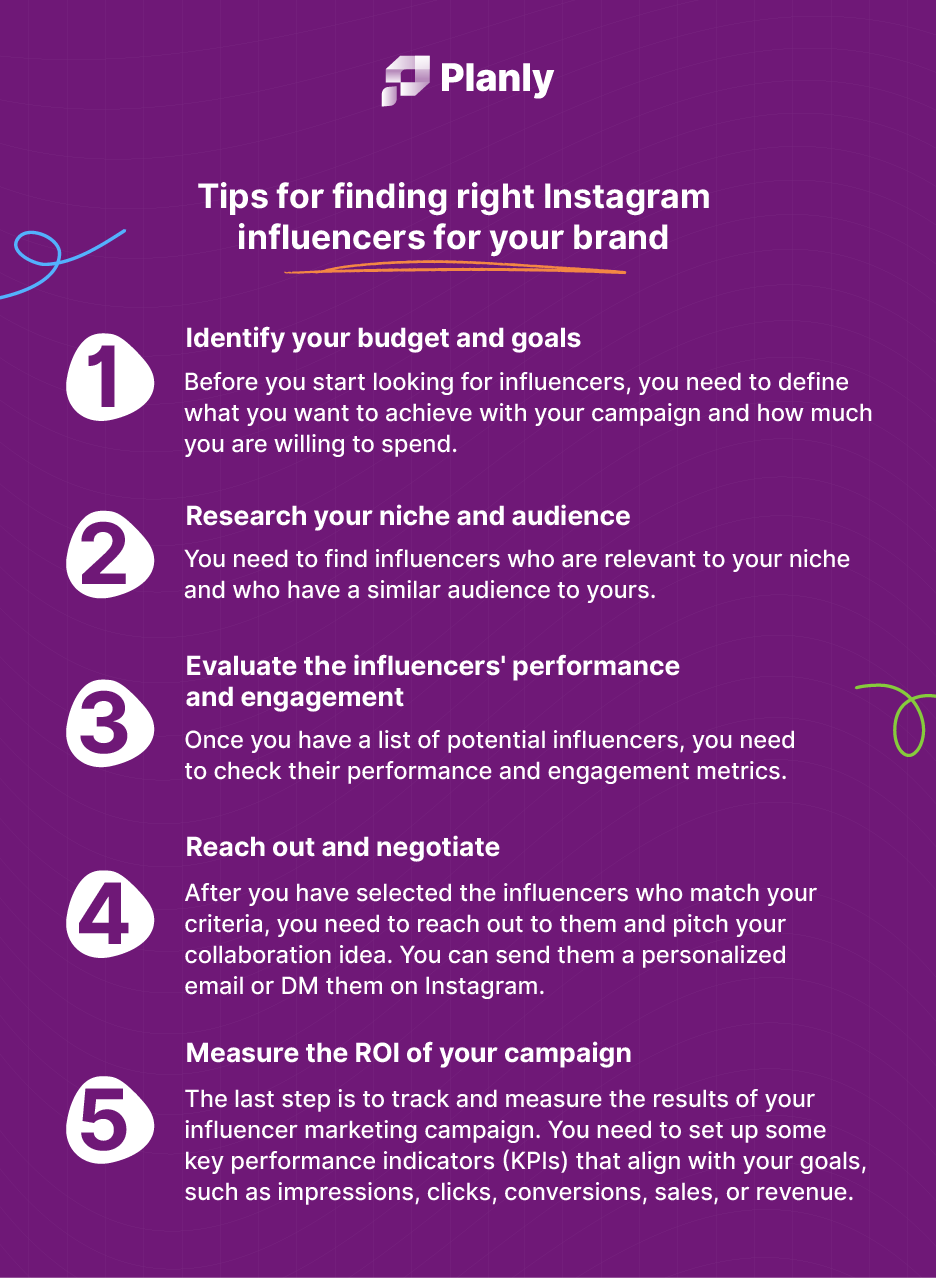 tips for finding right Instagram influencers for your brand