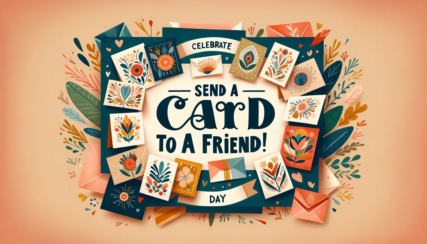 Trending Hashtags for Send a Card to a Friend Day 2024