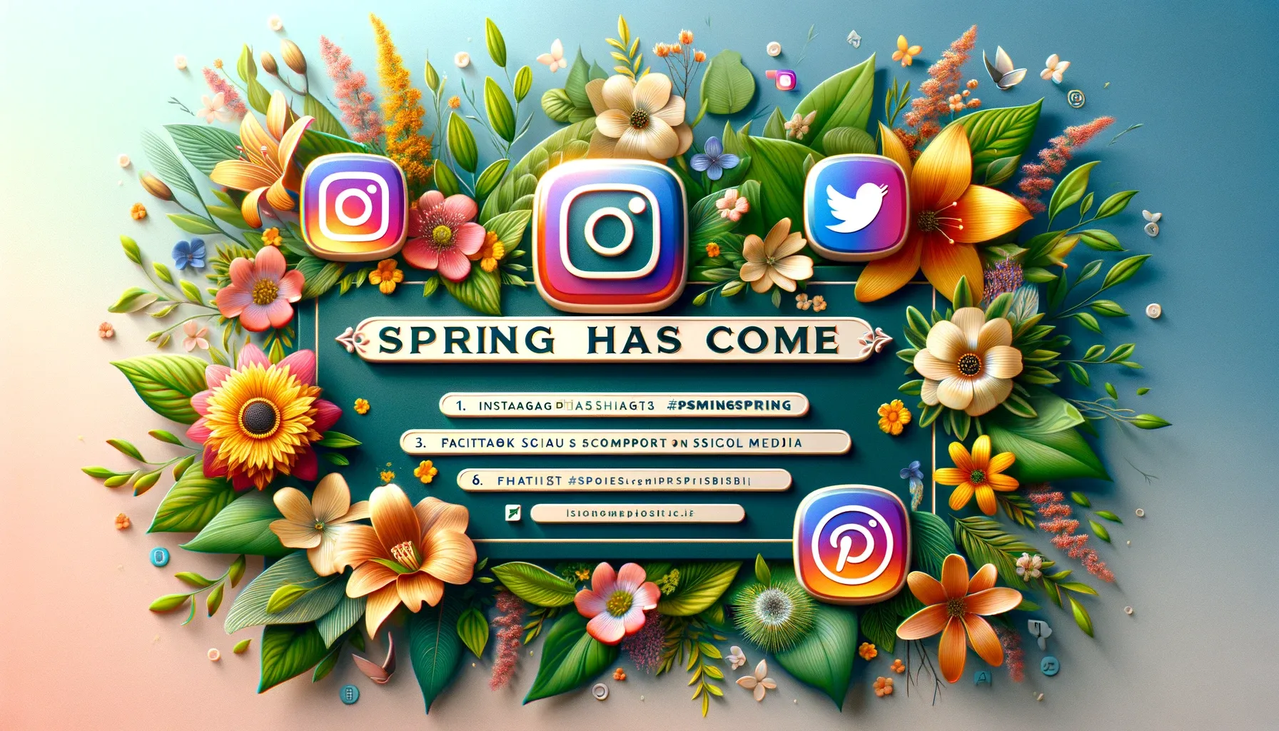 Instagram Hashtags for First Day of Spring 2024