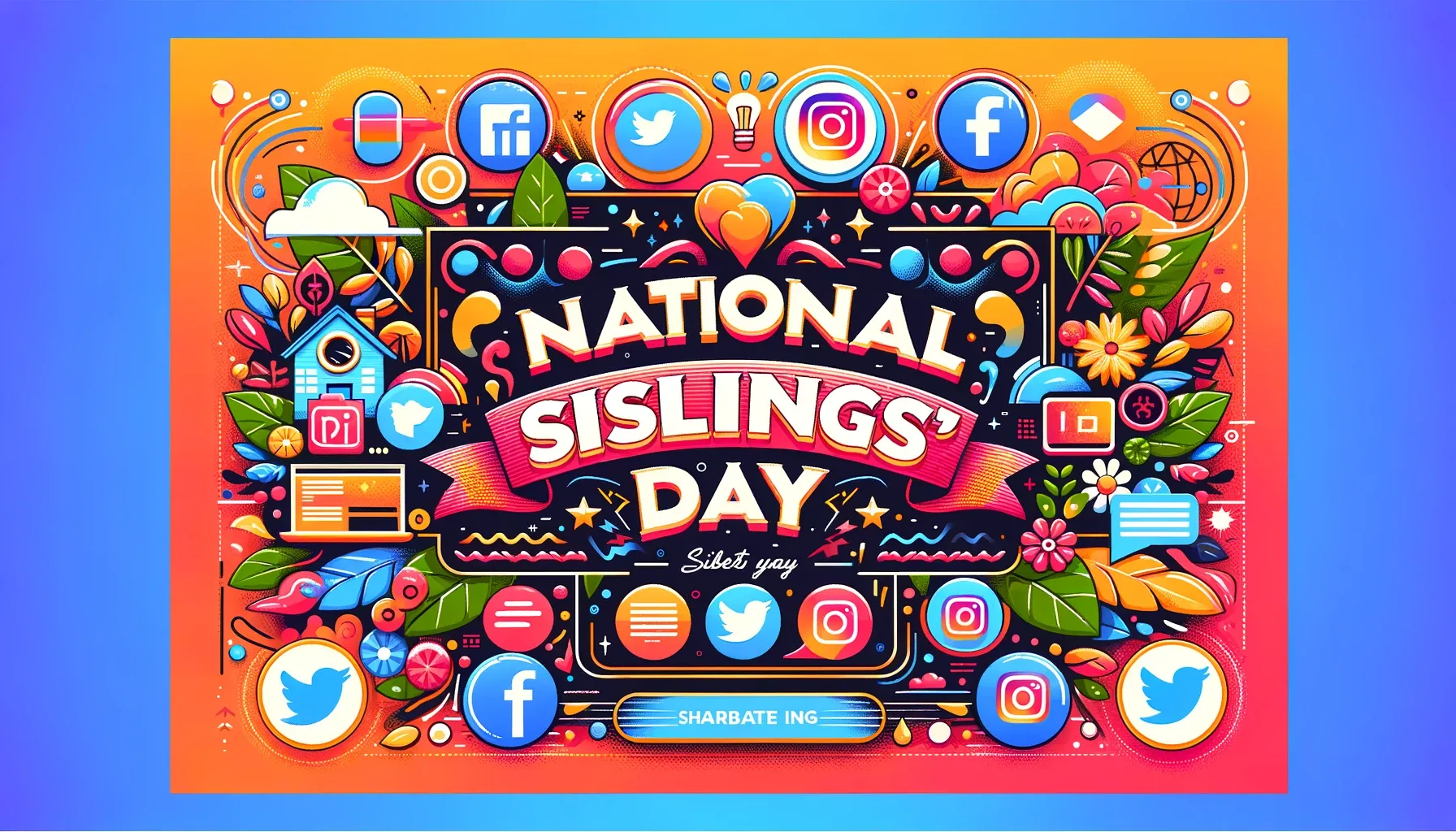 Popular Hashtags for National Siblings' Day 2024