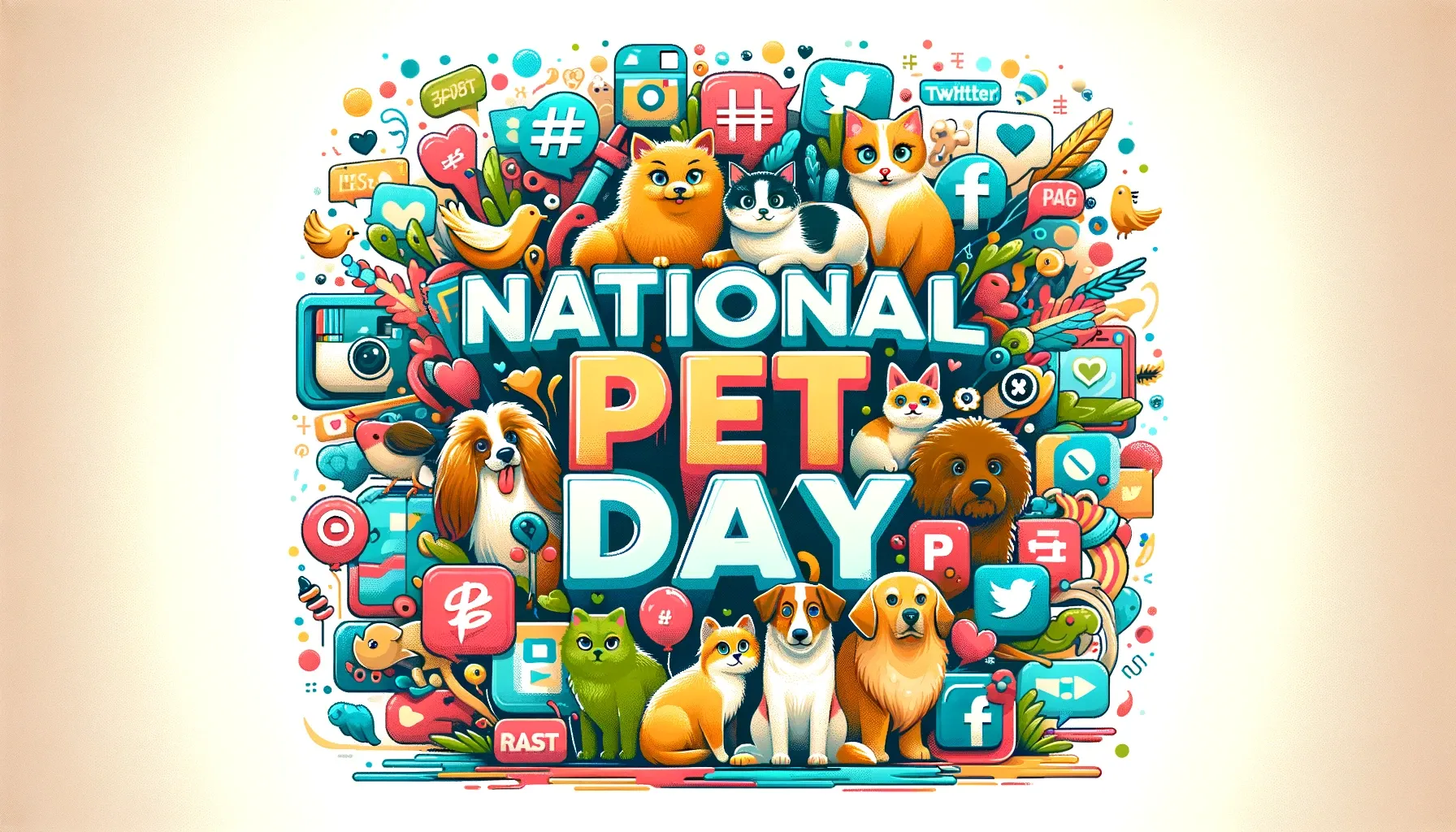 Trending Hashtags for National Pet Day 2024