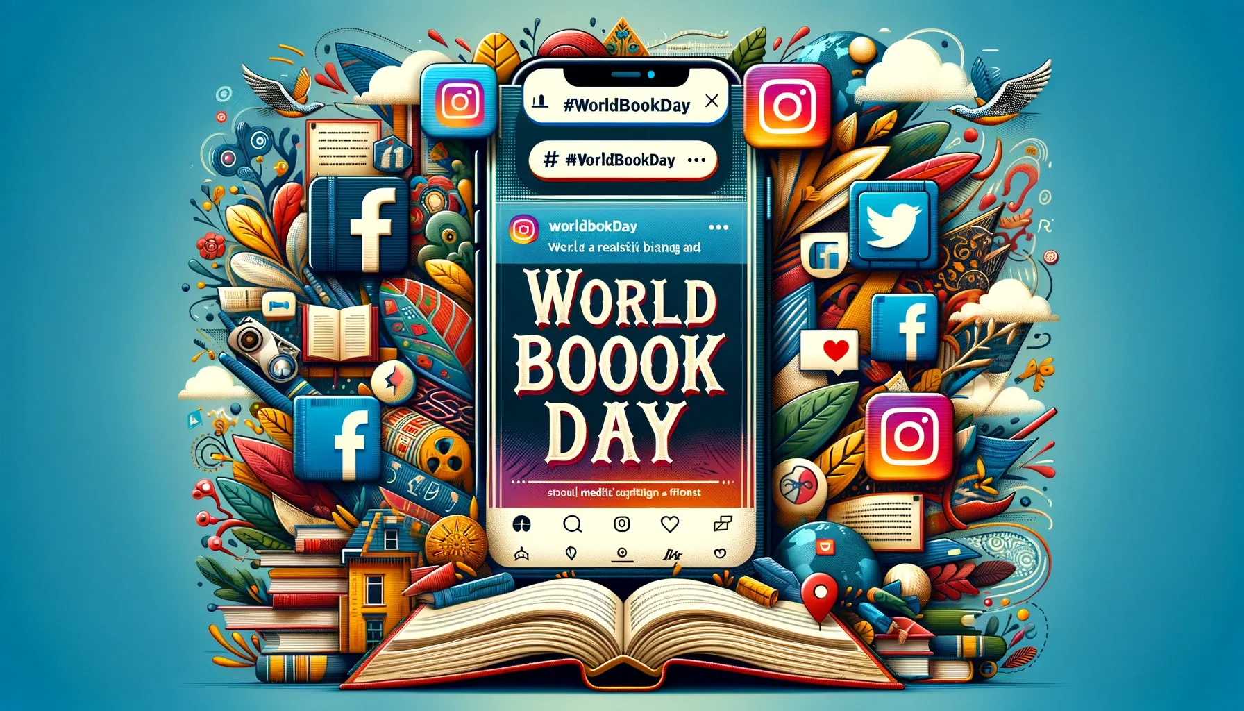 Best Hashtags for World Book Day 2024 to Go Viral on Instagram