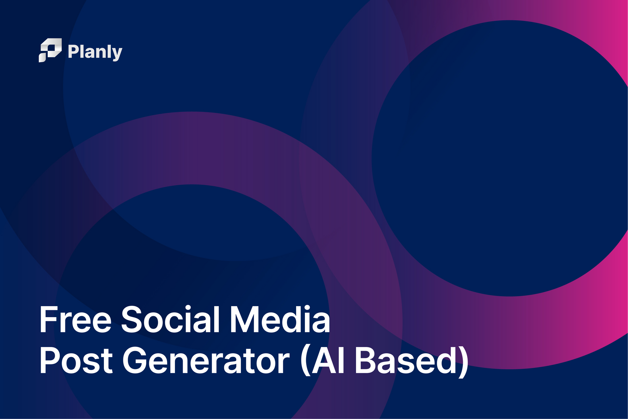 Free Social Media Post Generator (AI Based)