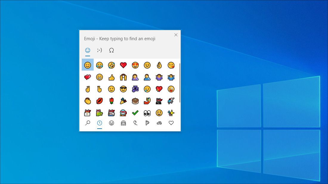 Emojis on Windows