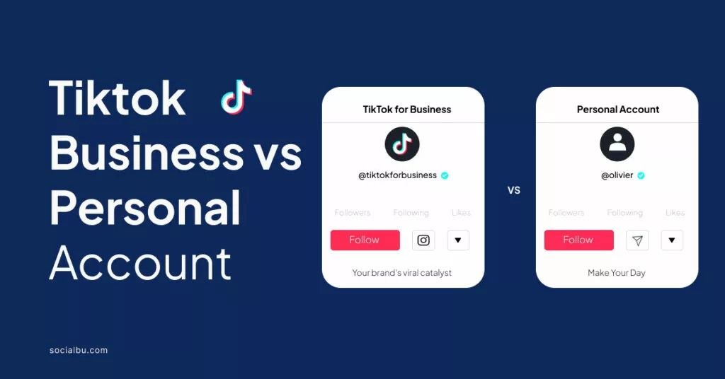 TikTok Business vs Creator Account